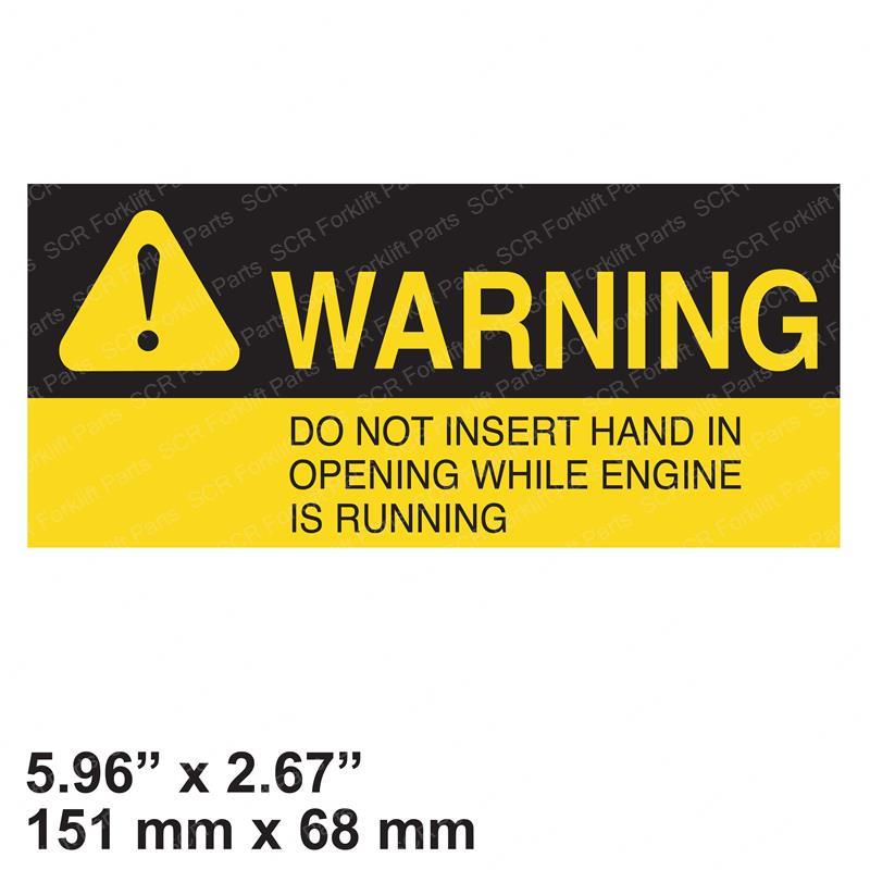 DECAL - WARNING JL91033011 jl91033011 product image