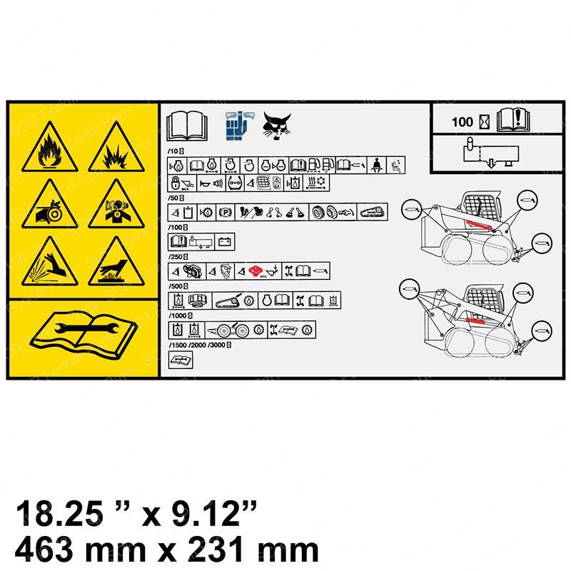 DECAL - SERVICE BC7205727 bc7205727 product image
