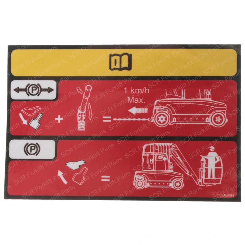 DECAL - MOTOR RELEASE JLAU1593 jlau1593 product image