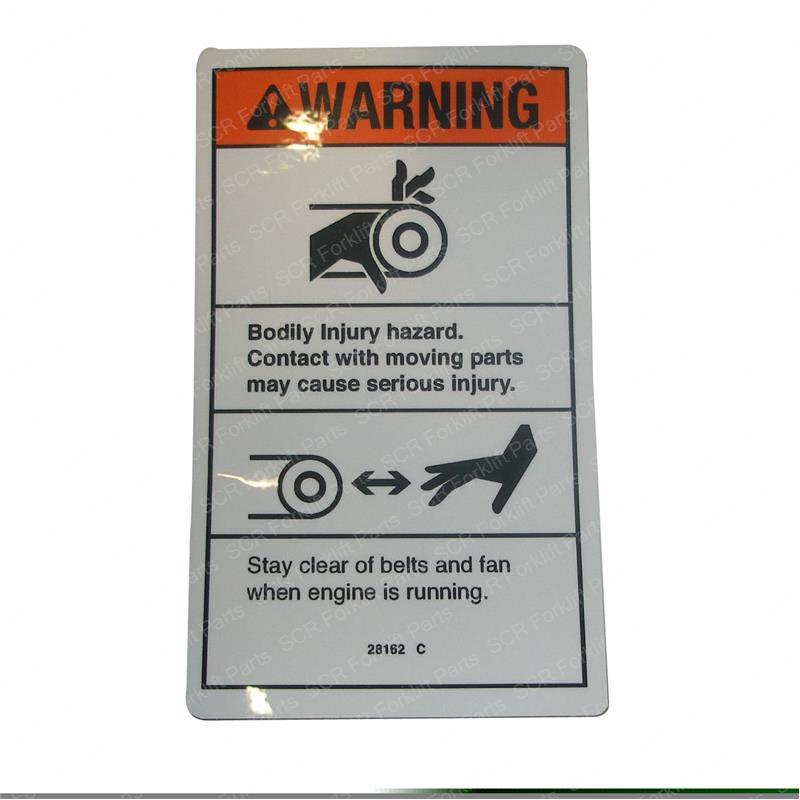 DECAL - WARNING MOVING PARTS JL28162GT jl28162gt product image