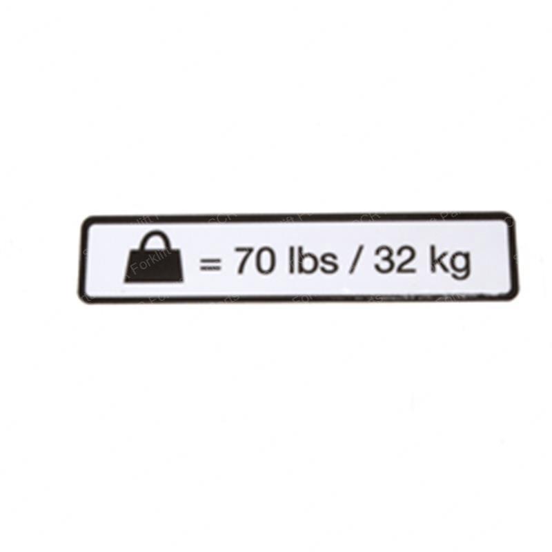 DECAL WELDER OPTION WEIGHT JL1705466 jl1705466 product image
